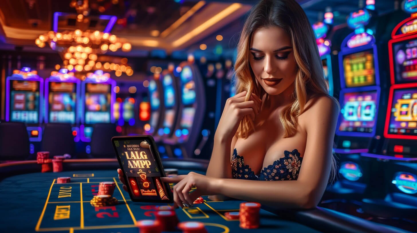 Suasana meja kasino AFA66 – Roulette live dengan dealer cantik dan tampilan meja profesional